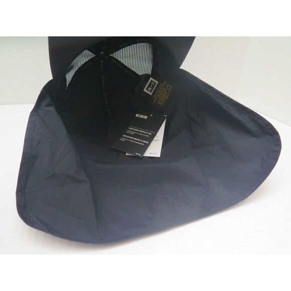 HURLEY Mens Size S/M PROTECT YA NECK Fishing Hunting Hat Black - Picture 6 of 8